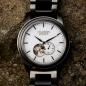 Preview: HOLZKERN Manhattan Skyline Herren Automatikuhr